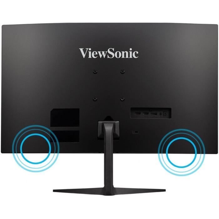 Ecran PC Gamer IncurvÈ - VIEWSONIC VX2718 - PC - MHD - 27 FHD - Dalle VA - 1 ms - 180Hz - HDMI / DisplayPort -