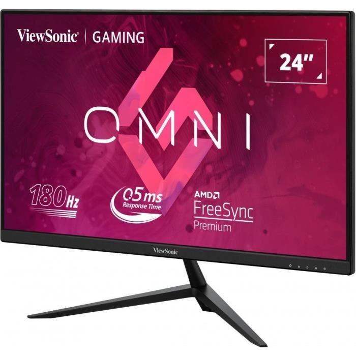 Ecran PC Gamer - VIEWSONIC - VX2428 - 24'' - Dalle IPS - 0,5 ms - 180Hz - AMD FreeSync