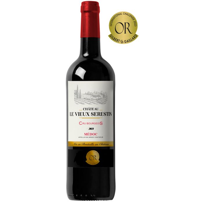 Château Le Vieux Serestin 2019 Médoc Cru Bourgeois - Vin rouge de Bordeaux