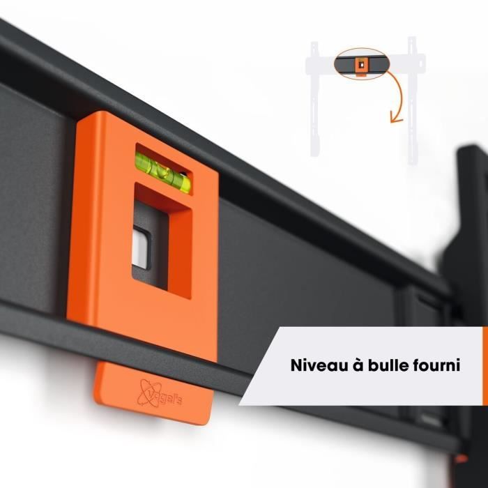 Support mural pour TV - VOGEL'S - TVM 1223 Full-Motion Small, 1 bras, 19-43