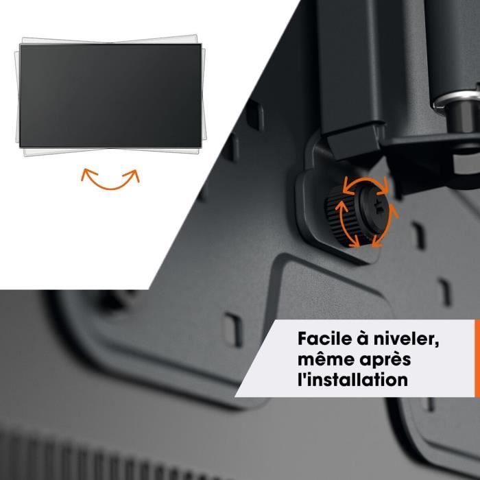 Support mural pour TV - VOGEL'S - TVM 1443 Full-Motion+ Medium, 2 bras, 32-65