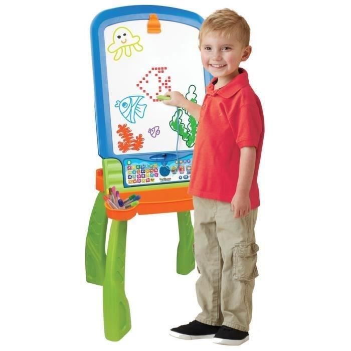 Chevalet Interactif 3 en 1 - VTECH - Magi - Multicolore - Pour Enfant de 3 Ans et Plus