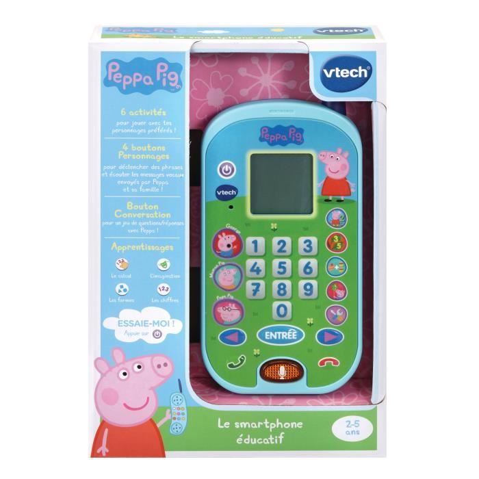 TÈlÈphone enfant - VTECH - Peppa Pig - Sons amusants - …ducatif