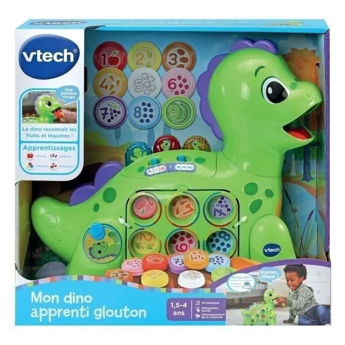 Jouet Èducatif - VTECH BABY - Mon dino apprenti glouton - Couleurs, chiffres et aliments