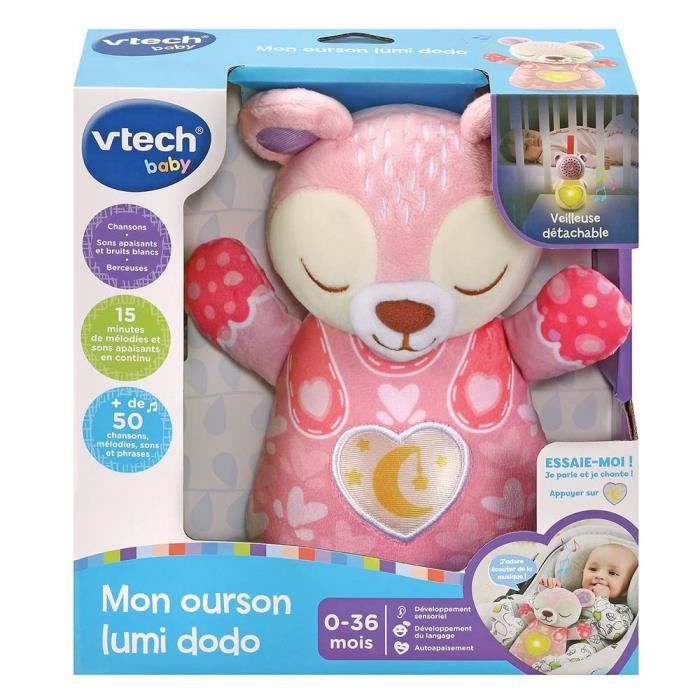 VTECH BABY - Mon Ourson Lumi Dodo Rose
