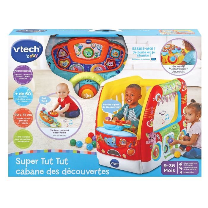 Aire de jeux - VTECH BABY - Super Tut Tut Cabane des DÈcouvertes - Multicolore - Mixte - 9 mois+