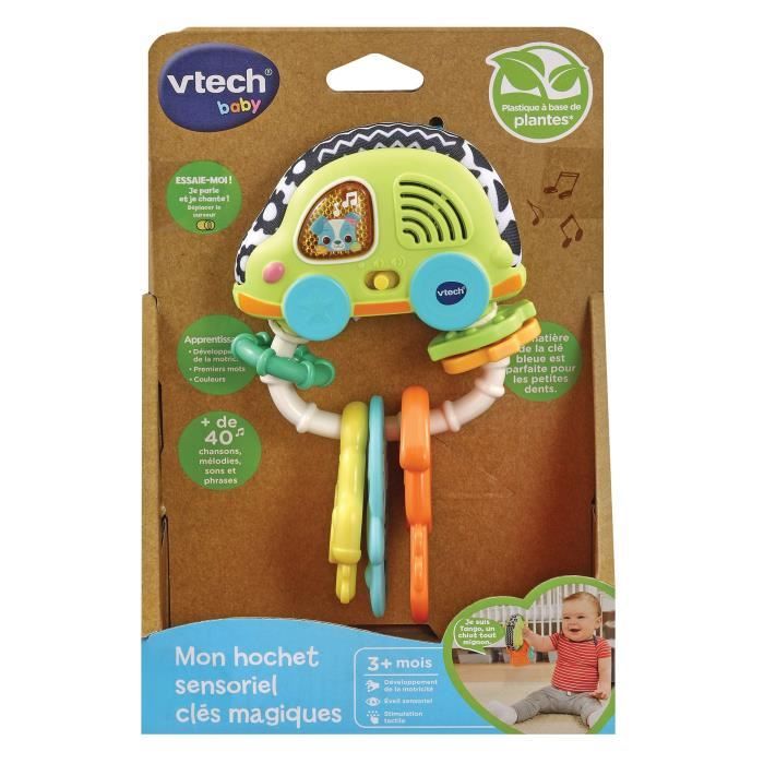 Hochet Sensoriel ClÈs Magiques Vtech Baby en bioplastique