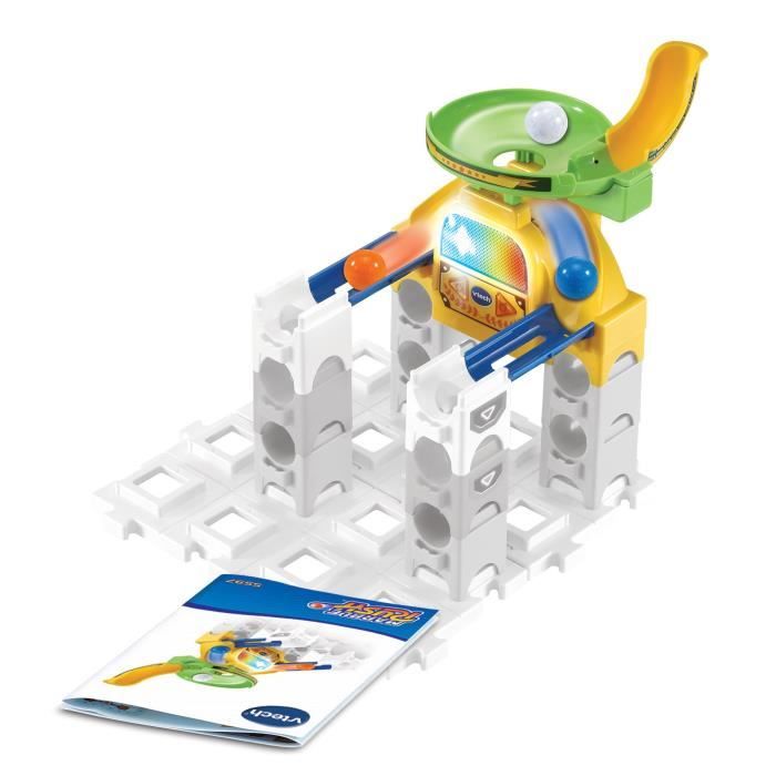 Circuit a Billes Marble Rush - VTECH - Expansion Kit Electronic - Tourbillon Sons et Lumieres