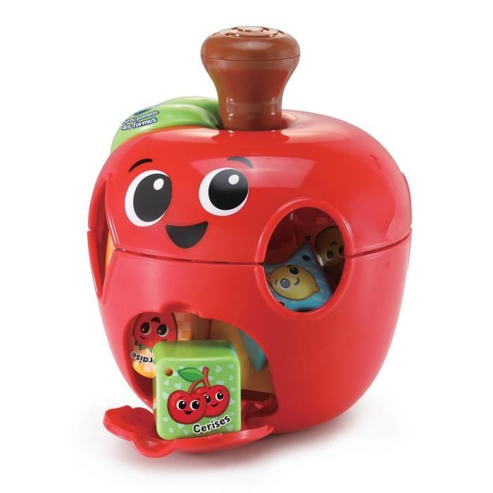 Jouet Èducatif pour bÈbÈ - VTECH BABY - Tourni Pomme des Formes - Multicolore - Rouge - A partir de 12 mois