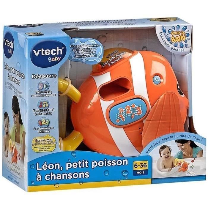 Jouet de Bain VTECH BABY - LÈon, P'tit Poisson a Chansons