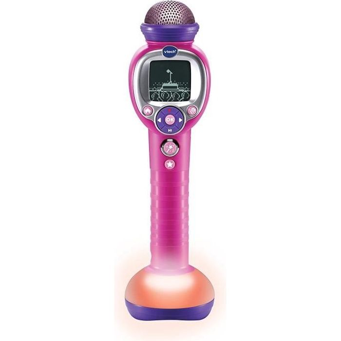 Micro KaraokÈ Enfant VTECH Kidi Super Star Moov' Rose - 6 ans et +