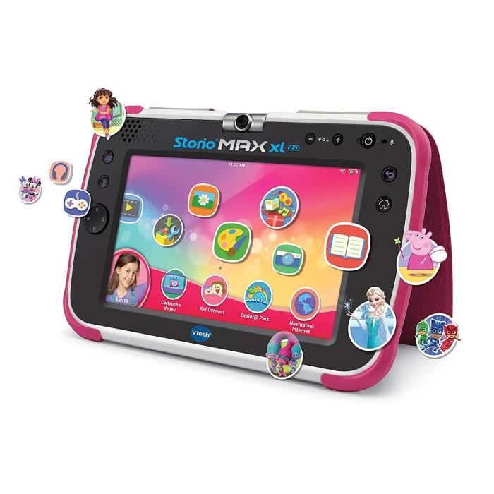Tablette Èducative VTECH Storio Max XL 2.0 7 Rose pour enfant de 3 a 11 ans