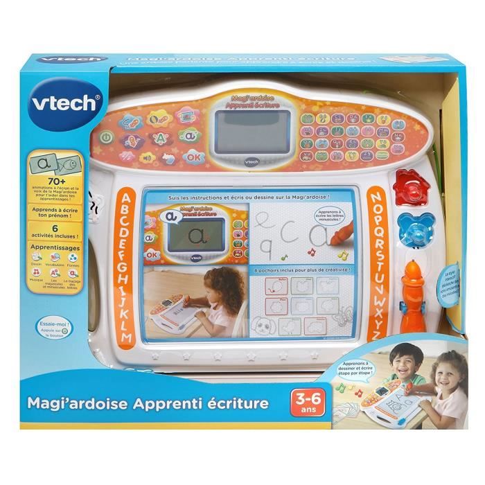 Ardoise Magique VTECH - Magi'Ardoise Apprenti Ecriture - Lettres, Sons et Animations