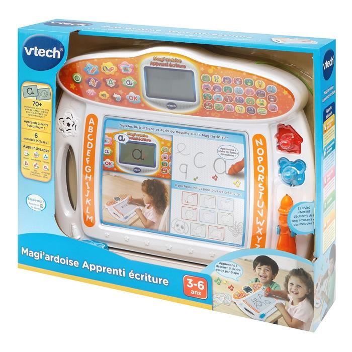 Ardoise Magique VTECH - Magi'Ardoise Apprenti Ecriture - Lettres, Sons et Animations