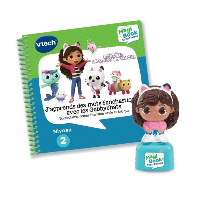 VTECH - MAGIBOOK STORY'FRIENDS (J'APPRENDS DES MOTS PANDASTIQUES AVEC LES GABBYCHATS + PERSONNAGE) - Multicolore