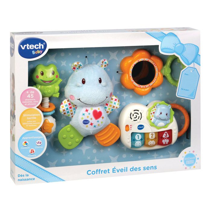 VTECH BABY - Coffret Naissance - Éveil des Sens - Bleu