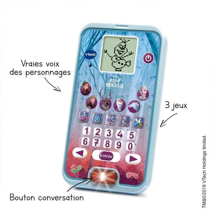 Smartphone Èducatif VTECH - La Reine des Neiges 2 - 3-7 ans - Jeux Èducatifs inclus