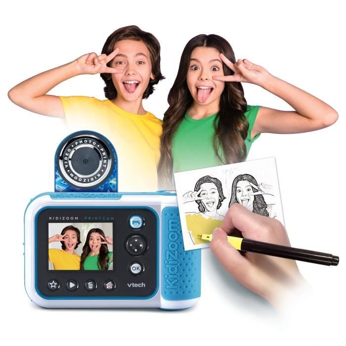 VTECH - KIDIZOOM PRINT CAM GRAFFITI - Bleu