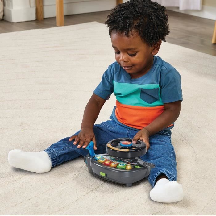 VTECH BABY - SUPER TRACTEUR MAGI TONDEUSE -Evolutif 3 en 1- Multicolore