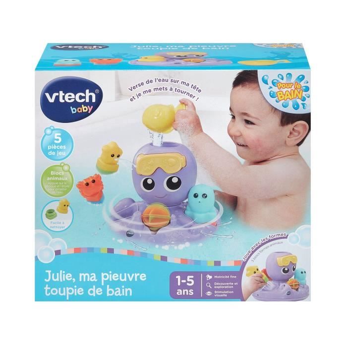 VTECH JULIE, MA PIEUVRE TOUPIE DE BAIN