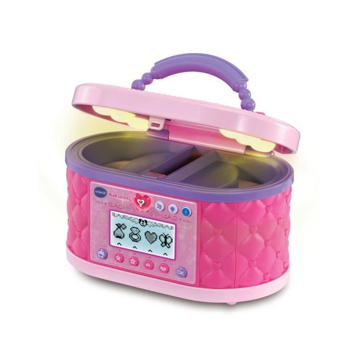 VTECH - KIDISECRETS - MA MALLETTE BEAUTÉ MAGIQUE - Rose