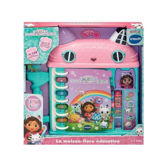 VTECH - GABBY ET LA MAISON MAGIQUE - LA MAISON-LIVRE ÉDUCATIVE - Multicolore