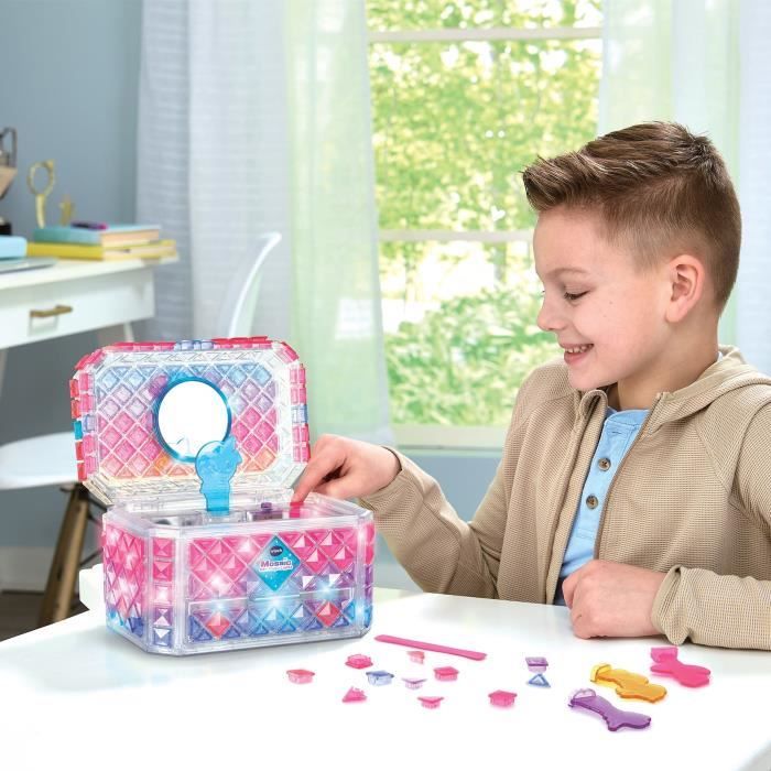 VTECH - MOSAIC MAGIC LIGHTS- BOÎTE a BIJOUX - Multicolore