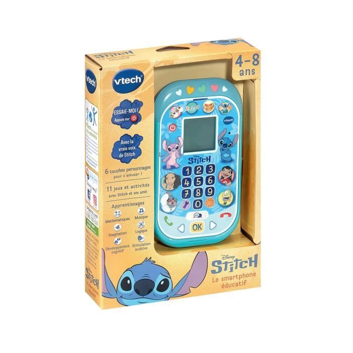 VTECH - STITCH - LE SMARTPHONE ÉDUCATIF - Bleu