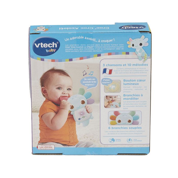 VTECH BABY - CROC CROC AXOLOTL - Bleu