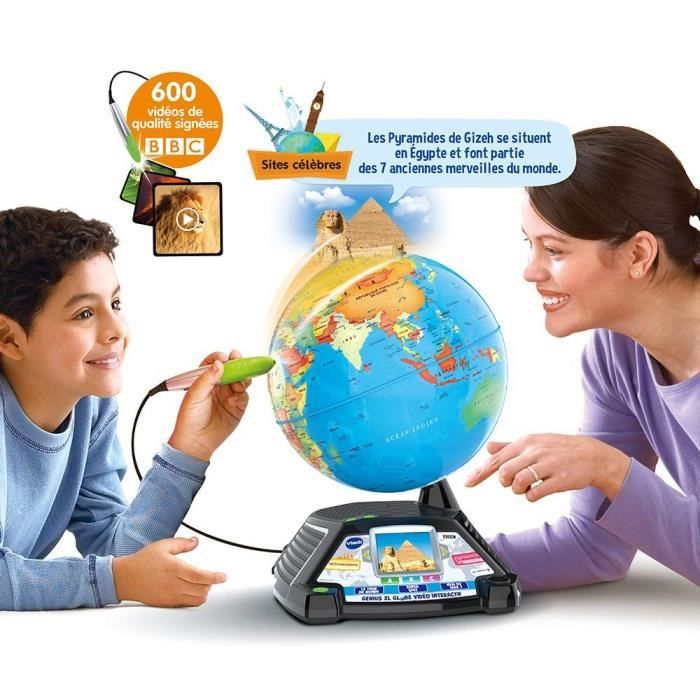 VTECH - GENIUS XL - Globe Vidéo Interactif