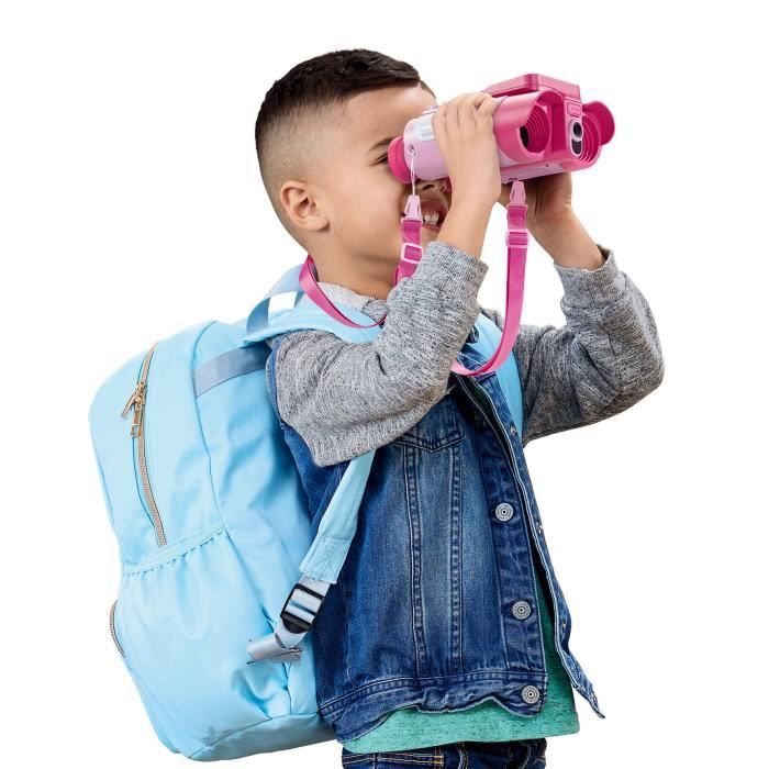 VTECH - GENIUS XL - JUMELLES VIDEO INTERACTIVES ROSE - Multicolore