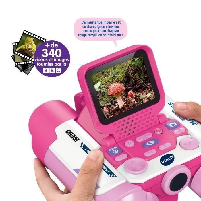 VTECH - GENIUS XL - JUMELLES VIDEO INTERACTIVES ROSE - Multicolore