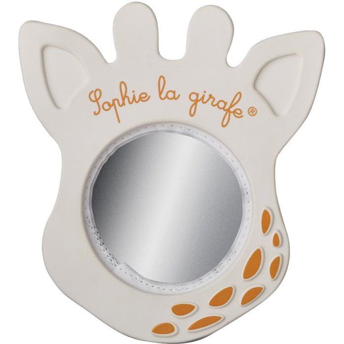 Jouet d'éveil - SOPHIE LA GIRAFE - Miroir Magique - 4 lentilles - Caoutchouc naturel