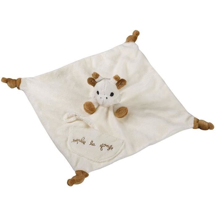 SOPHIE LA GIRAFE Doudou avec Attache Sucette