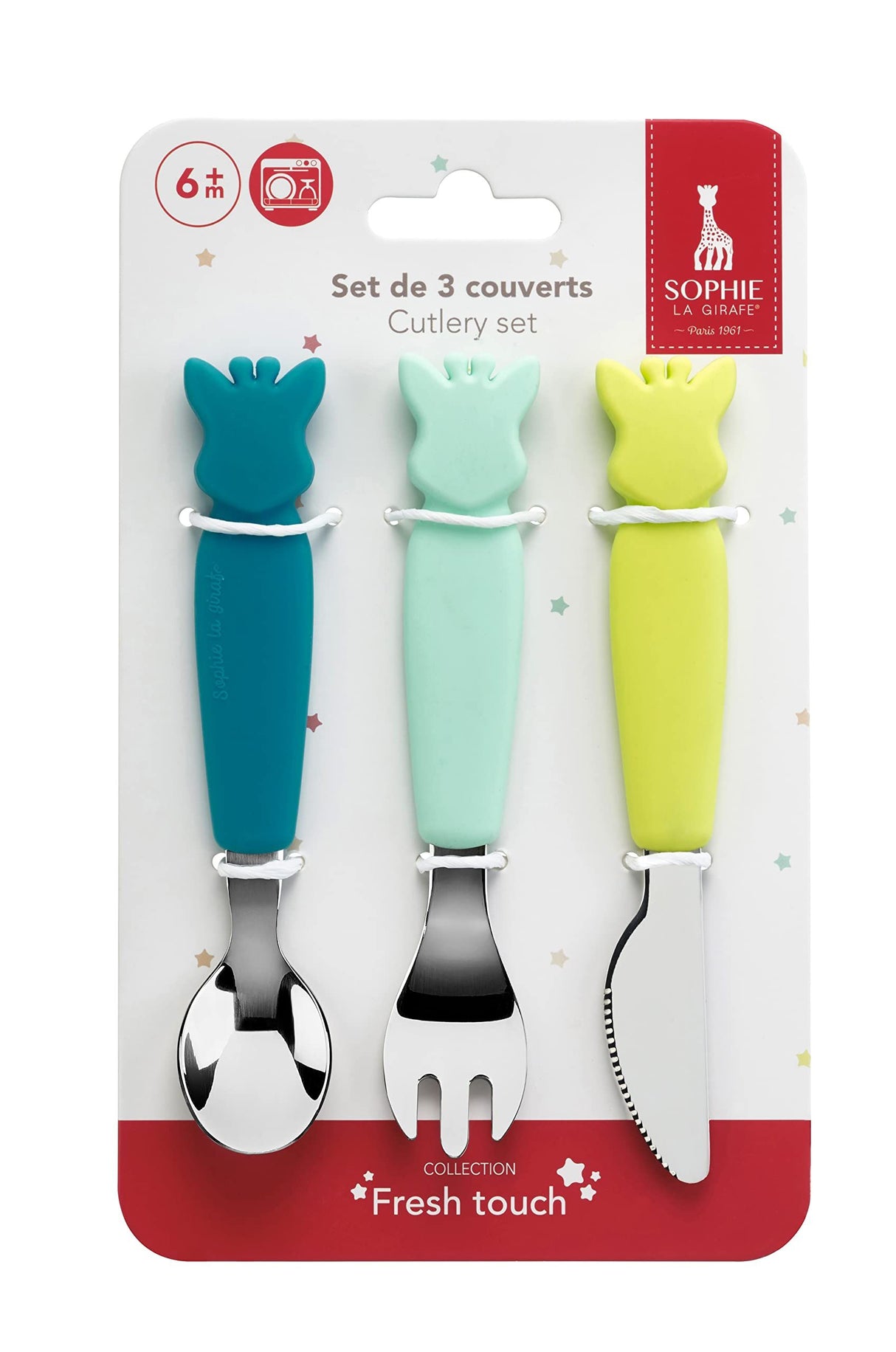 Couverts - SOPHIE LA GIRAFE - Silicone