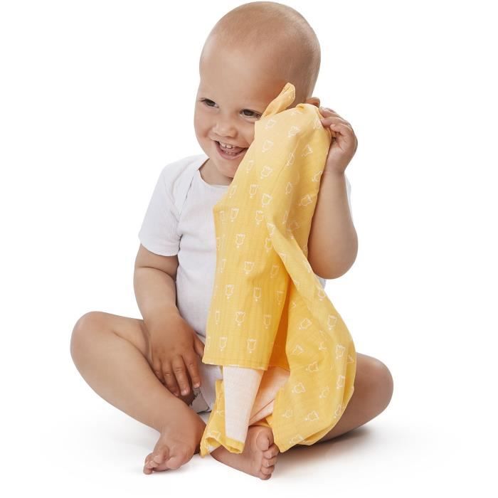 SET DE 4 LANGES - VULLI - Couleurs et imprimés différents