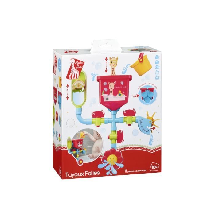 Jouet de bain - VULLI - Tuyaux folies - Mixte - Des 12 mois