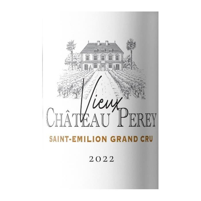 Vieux Château Perey 2022 Saint-Emilion Grand Cru - Vin rouge de Bordeaux