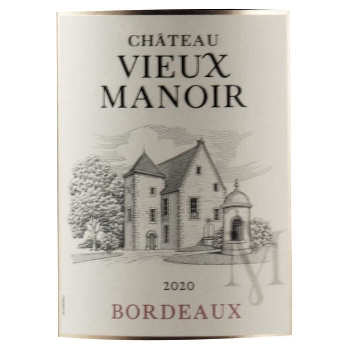 Magnum Châteaux Vieux Manoir 2020 Bordeaux - Vin rouge de Bordeaux