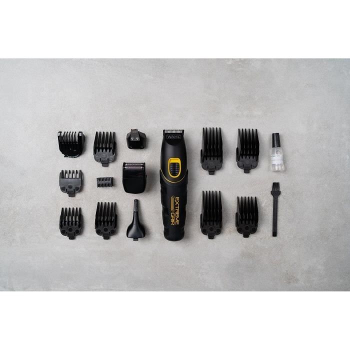 Tondeuse a barbe - WAHL - Extreme Grip Advanced - 240 V - 240 min - Noir