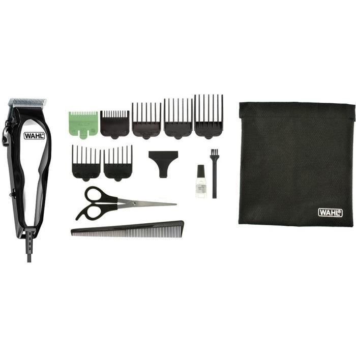 WAHL 20107.0460 Tondeuse cheveux Baldfader - Tondeuse filaire - Fonction effilage - Affűtage auto - Largeur de lame 45mm