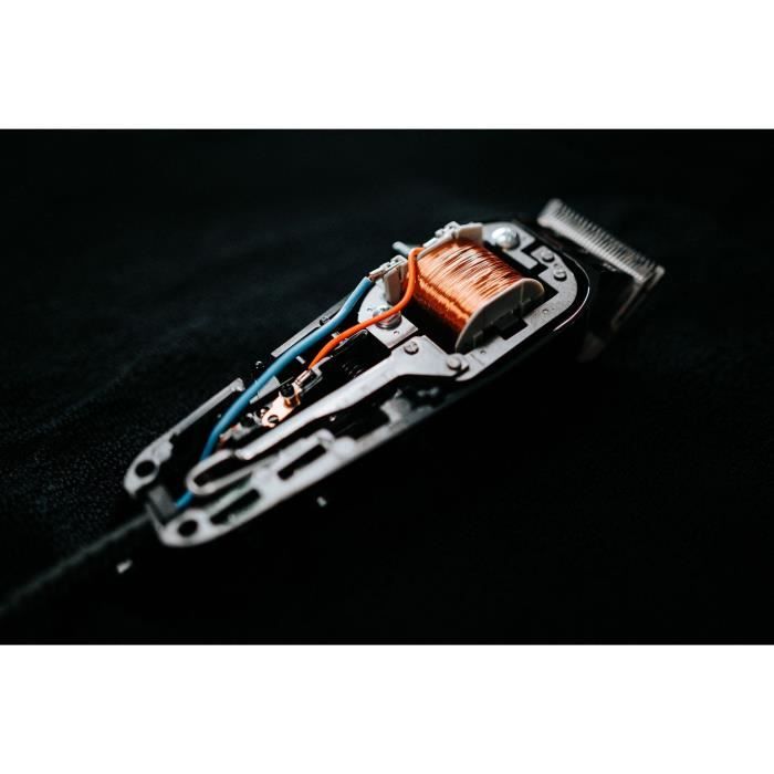 Tondeuse secteur - WAHL - ELITE PRO - 230 V - 10 sabots - Noir