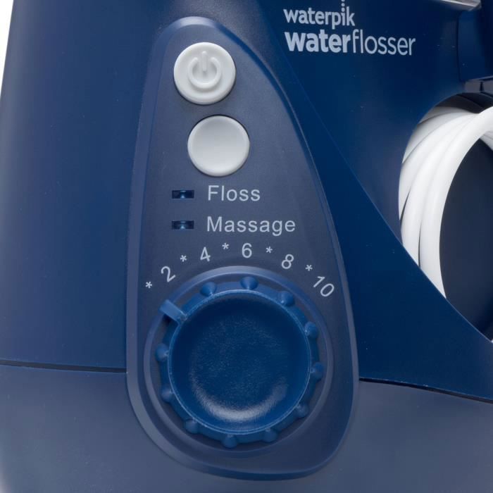 Hydropulseur Fixe WATERPIK Ultra Professionnel WP-663 - Pulsations 1250 - CapacitÈ 90s - 7 Embouts - Bleu