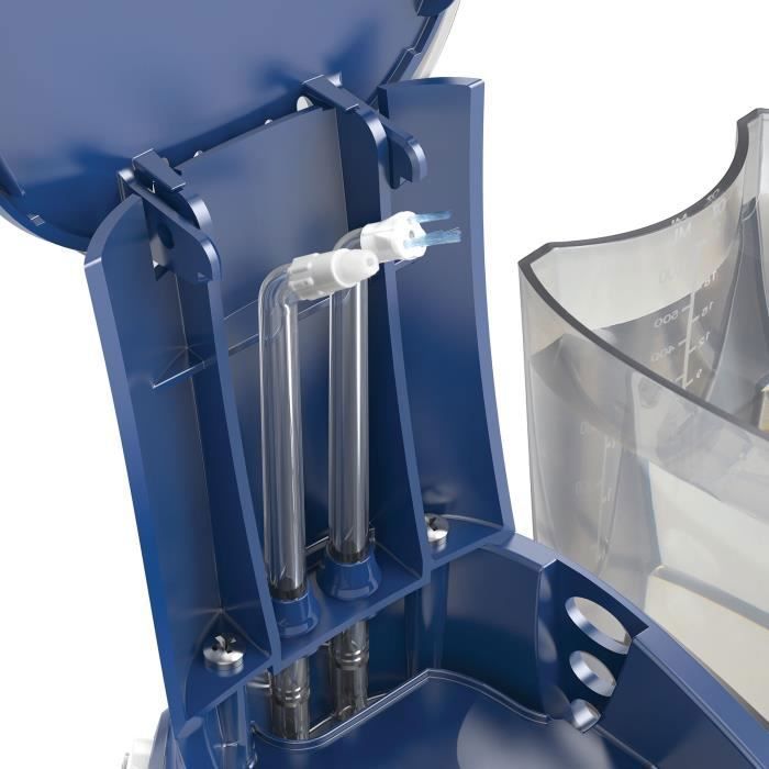 Hydropulseur Fixe WATERPIK Ultra Professionnel WP-663 - Pulsations 1250 - CapacitÈ 90s - 7 Embouts - Bleu