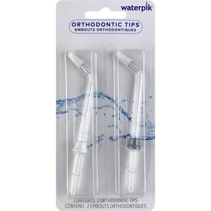 Embout Hydropulseur - WATERPIK - Orthodontique - …limine la plaque - SpÈcial appareils dentaires
