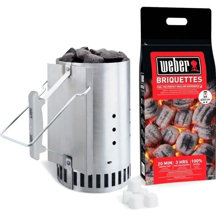 Accessoire barbecue et plancha Weber KIT ALLUMAGE - Cheminée Allumage