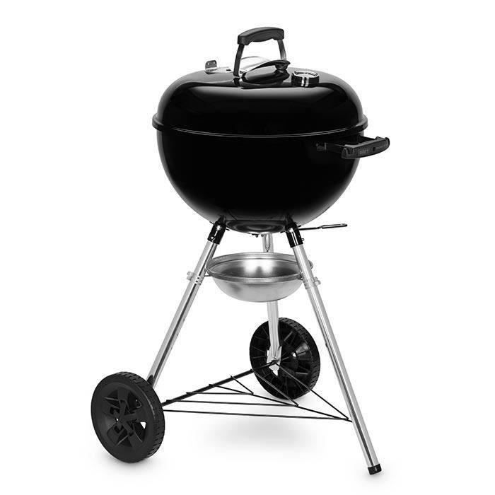 WEBER Barbecue charbon ORIGINAL KETTLE E-4710 - Acier émailé - Ø47cm - Thermometre intégré au couvercle