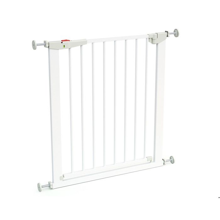 WEBABY - Barriere de sécurité bébé en acier Blanc MOBI Blanc - Taille unique