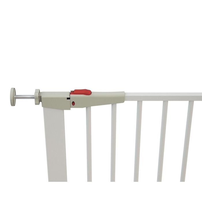 WEBABY - Barriere de sécurité bébé en acier Blanc MOBI Blanc - Taille unique