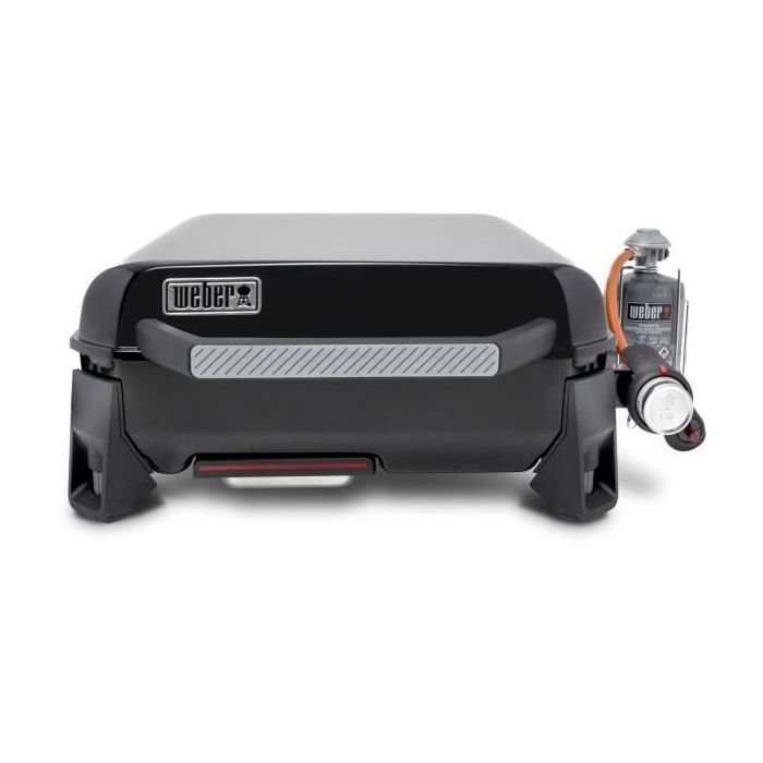 WEBER Plancha gaz Premium Weber SLATE GP 43 cm - Surface de cuisson: 43 x 41 cm - Noir
